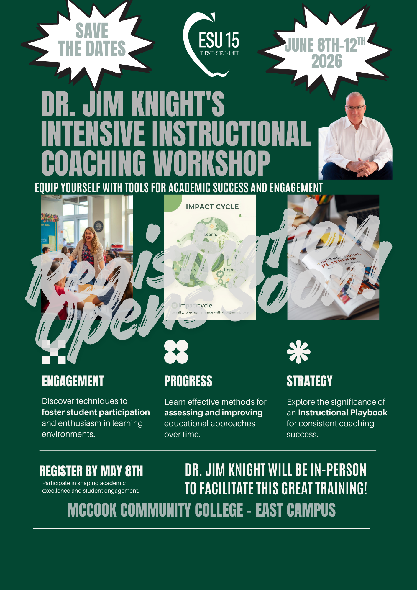 Save the Date for Dr. Jim Knight Training